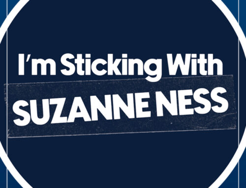 Show Your Support for Suzanne with Stickers!